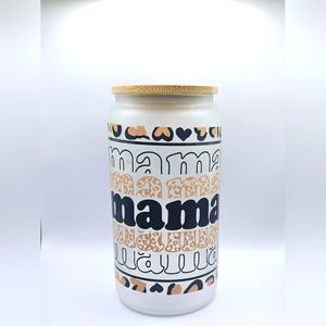 Leopard Mama 16oz cup